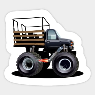 Cartoon monster truck Sticker